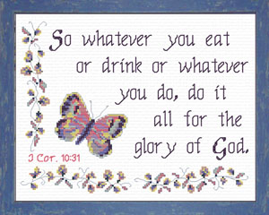 For the Glory of God I Corinthians 10:31
